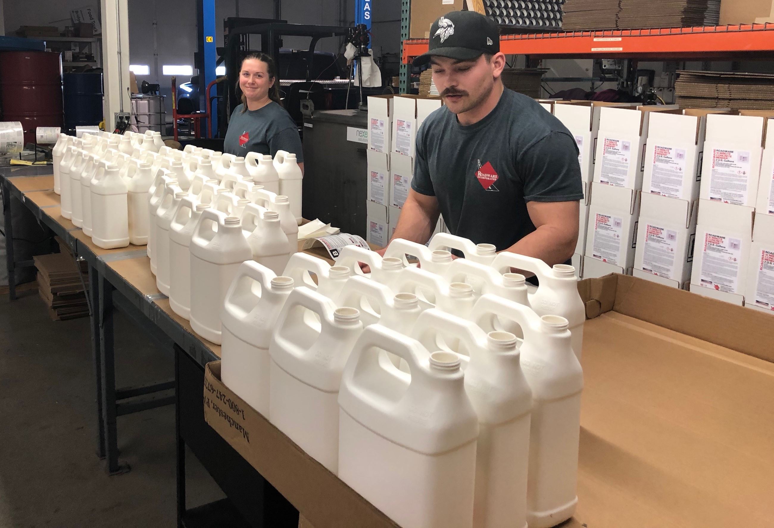 Roadware warehouse facility