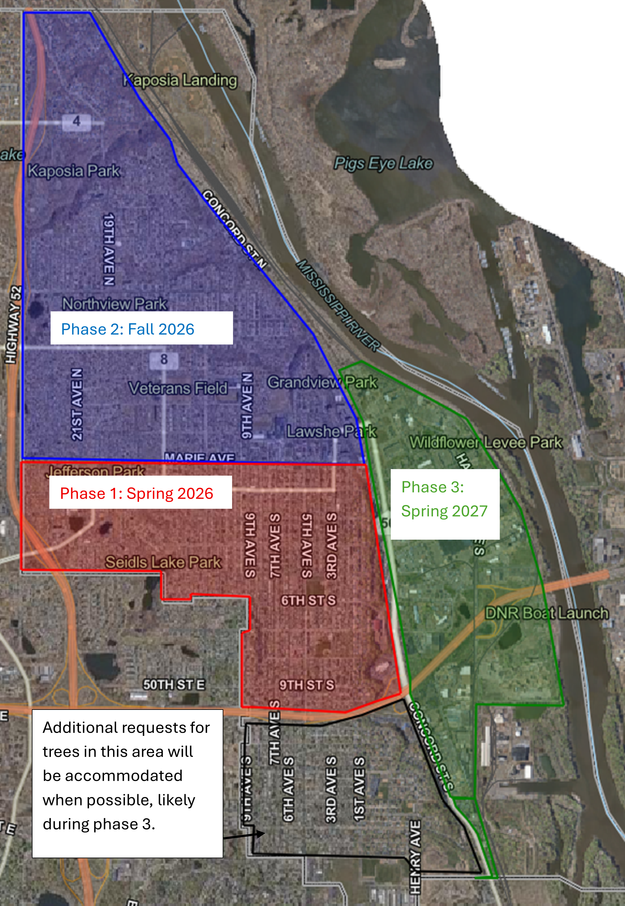 Tree Planting Phases Map Image